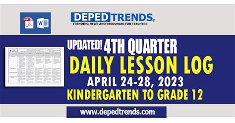depedtrends|Free download FOURTH QUARTER .
